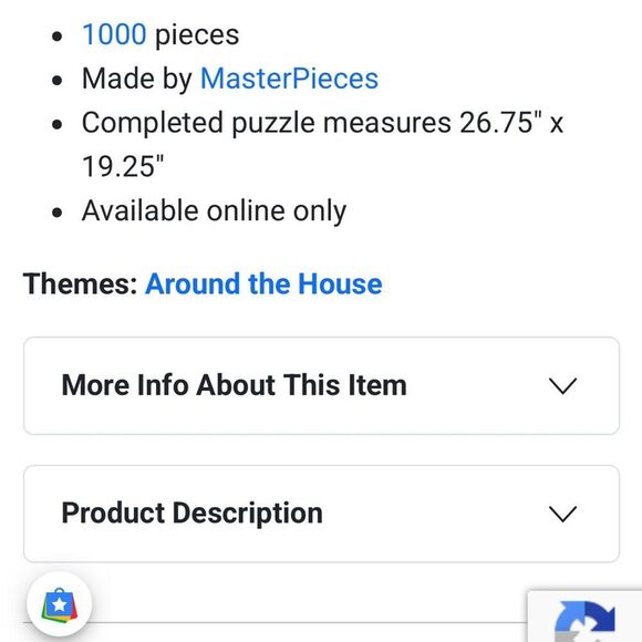 Jigsaw Puzzle Manor House 1000 Pieces - Picture 5 of 10